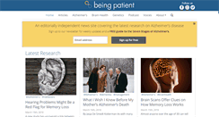 Desktop Screenshot of beingpatient.com